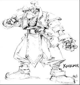 Original Sketch of Knolan!